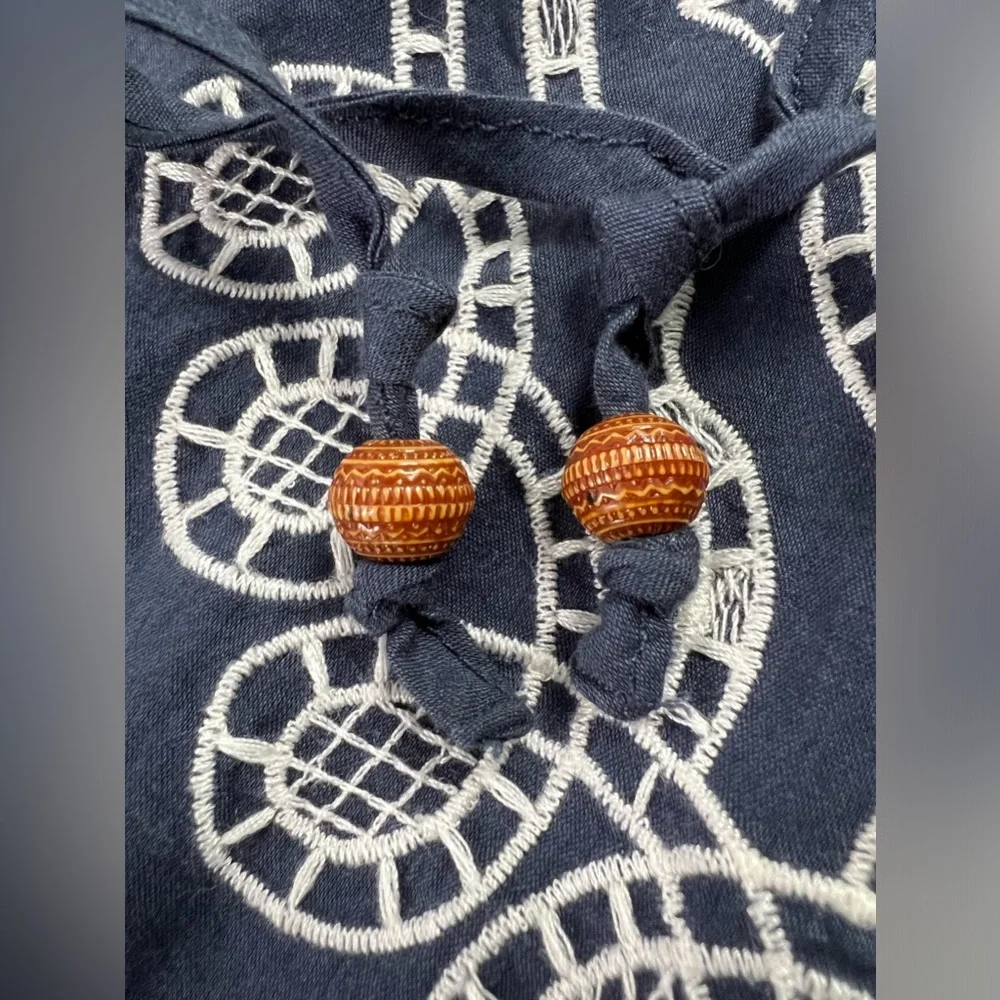 Sonoma Life + Style Embroidered Boho Top - Picture 4 of 11